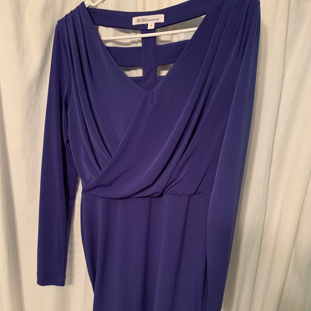 BCBGeneration indigo mini dress